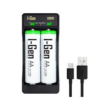 Batteries G227 2 Li Aa/aaa/9v Pil Şarj Aleti + 2 Adet Aa 2700 Mah 1.2 V Ni-mh Şarjlı Kalem Pil Seti