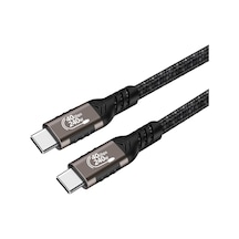 Kilifone - Type-c To Type-c Usb4 Pd Data Kablosu 240w 40gbps 8k 60hz Qg01 0.5 Metre - Siyah - T27141 Siyah