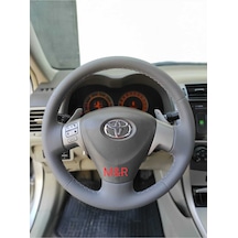 Toyota Corolla 2011 Deri Direksiyon Kaplama Siyah