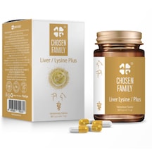 Chosen Family Liver & Lysine Plus Çifte Etkili Karaciğer Ve Bağışıklık Destekleyici 30 Kapsül Göz Ve Solunum Yolu Hassasiyeti İçin
