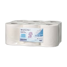 Wanda Soft Hareketli Kağıt Havlu 6 Kg 6'lı Paket - 2 Katlı, 21cm Yaprak Eni - 101m Rulo