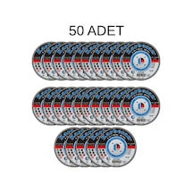 Metal Kesme Taşı Diski 115 2,5 Mm Demir Ve Çelik İçin 50 Adet