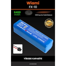 Wiami Fx 10 6400mAh Robot Süpürge Bataryası