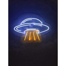 Ufo Neon Led Tabela Neon Yazı Neon Dekoratif Duvar Aydınlatması (540026467)