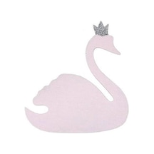 Pembe Kuğu Askı Aparatı - Dolap Kulpu Pembe Pembe