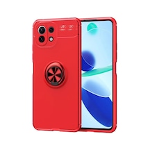 Xiaomi Mi 11 Lite Kılıf Range Yüzüklü Silikon - Kırmızı 0.2M-Çok Renkli