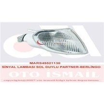 MARS 521130 SİNYAL LAMBASI SOL PARTNER 96- / BERLINGO 96- DUYLU