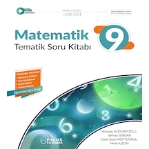 Palme Yayınevi 9.sınıf Joker Matematik Tematik Soru Kitabı