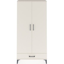 Arges Dolap Tek Raflı Tek Çekmeceli Tek Askılı 88x30x182 Ayta... Aytaşı