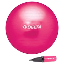 Delta 55 Cm Pembe Pilates Topu + Pompa Jcf227