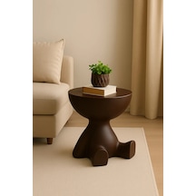 Tedy Yan Sehpa & Ayıcık Zigon Sehpa & Pinterest Sehpa Modeli - Koyu Ceviz Koyu Ceviz