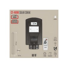 Cata 20w Solar Sensörlü Sokak Armatürü Ct-4690 Ekn.39 Diğer