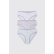 Panço Kız Çocuk 3'lü Slip Set 2522gk14011 Renkli