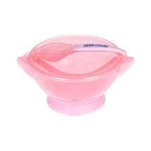 Bebedor 8557 Vakumlu Tabak Kaşık Set Pembe