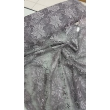 Dantel Güpür Cordone Elbiselik Bluzluk Abiyelik Antrasit Gümüş