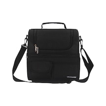 Mufunye Çift Bölmeli Yalıtımlı Soğutucu Çanta Su Geçirmez Sızdırmaz Öğle Yemeği Çantası Kutusu Omuz Askılı Piknik Plaj Seyahat İş Ofis İçin A Çok Renkli