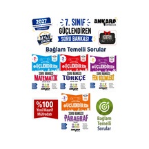 2027 7.sınıf Güçlendiren Matematik-türkçe-fen-parag.bağlam Temelli %100 Yeni Müfredat Soru Bankası Seti+kronometre