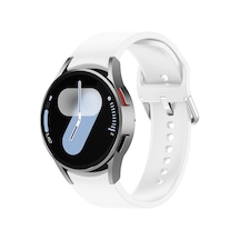 Galaxy Watch 7/6/5/4/fe Serisi 40mm/44mm , Watch 6/4 Classic 47mm/43mm/42mm Ve Galaxy Watch 5 Pro 45mm İçin Konforlu Ve Yumuşak 20mm Kavisli Silikon Kordon Çok Renkli - Samsung Galaxy