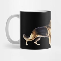 German Shepherd Kupa Bardak Çok Renkli
