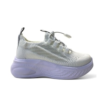 145 Çocuk Okul Öncesi Rahat Sneaker Beyaz