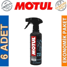 Motul E1 Wash & Wax 400 Ml Susuz Temizlik ve Koruma Cilası 6 Ade