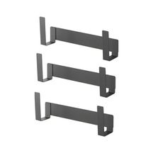 Dancemonkey 3 Adet Duvara Montajlı Karbon Çelik Tencere Kapağı Tutucu Diğer