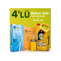Filtron-waben Citroen Ds5 1.6 Benzinli Filtre Bakım Seti-texaco 5w30 5 Lt 2012-2016 3 Lü