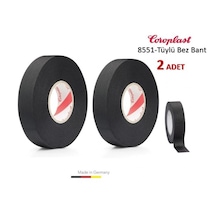 2 Adet Coroplast Tüylü Bez Bant 19mm X 15 Metre Ref:8551
