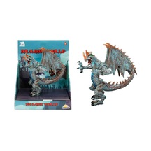 Standlı Ejderha Figürü 13 Cm - Mavi Hayvan