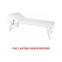 Pvc Lastikli Sedye Örtüsü Sivi Geçirmez 70X190