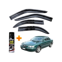 Mazda 626 Mügen Cam Rüzgarlığı Sedan 1992-1997 Arası 4 Lü Takım +500ml Lastik Parlatıcı