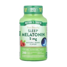 Nature's Truth Sleep Mela/tonin Natural Berry 5 Mg, 200 Fast Dissolve Tablets