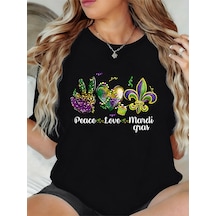 Noıssey Urban Pop Graphic Kadın Tişört Koleksiyonukod 5348 Siyah