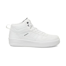 Kinetix Lowner Pu Hı 5pr Beyaz Erkek High Sneaker Beyaz-a Grı