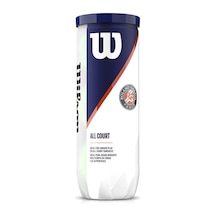 Wilson Roland Garros All Court 3lü Tenis Topu WRT126400