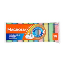 Macromax Sünger Rengarenk 10 Lu