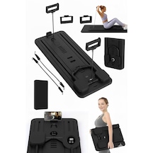 Çok Amaçlı Pilates Egzersiz Aleti, Pilates Reformer, Pilates Aleti,siyah