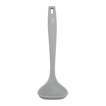 Lurch - Platin Silikon Sos Kepçesi 28 Cm Açık Gri - Yanmaz, Yapışmaz, Bükülmez, Çizmez, Tat Ve Koku Bırakmaz - 240015