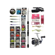 Yekoutdoor Pro Lrf Seti Okuma Lrf-tele-706ul 212cm 1-8 Gr Lrf Kamışı&okuma Safyre 2500a Olta Makinesi 1 Adet