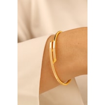 Çiğdem Gürel Kuyumculuk 8 Ayar 4 Gram Modern Model Ajda Kadın Altın Bilezik