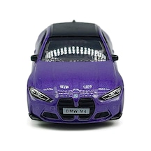 Cca Collectibles Series Bmw M4 Mor 1/64 Model Araba