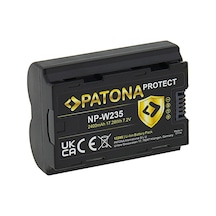 Fuji NP-W235 Uyumlu Patona Protect Batarya
