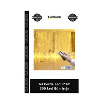 Özel Üretim Uzaktan Kumandalı Usb 8 Fonksiyonlu Dekor Aydınlatma Tel Perde Led 33m 300 Led Gün Işığı