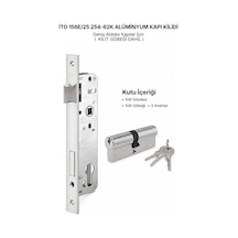 İto Alüminyum Kapı Kilitleri 156e/25 254/62k, Barelli Silindir Tp