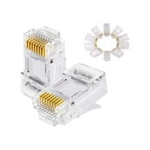 Nivatech Ntc 694 Cat6 Utp Connector 100pcs/bag Normal Jak