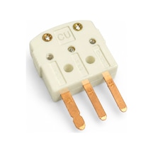 Rtd Pt100 / Pt1000 Tipi Omega Minyatür Konnektör 3 Pin- Erkek