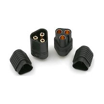 MT60 3 Pin Dişi Erkek Konnektör Soket Çift Amass 3.5mm 12Awg RC Esc Motor