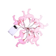 Led Peri Işıkları Pille Çalışan Flamingo Düğün Bahçe Dekorasyonu 1,65 M Enerji Sınıfı A Diğer