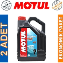 Motul Marine Outboard Tech 10W-40 4t 5 L Tekne Motor Yağı 2 Ade