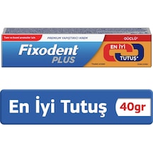 Fixodent Plus En İyi Tutuş Diş Protez Yapıştırıcı Krem 40 G
